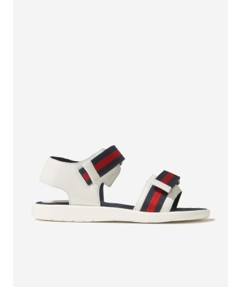 Gucci Unisex Leather Sandals With Web store