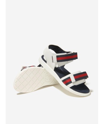 Gucci Unisex Leather Sandals With Web store