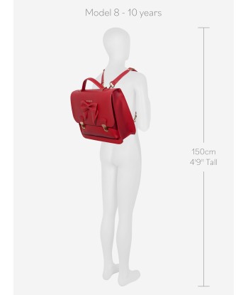 Monnalisa Girls Bow Satchel in Red Voir les baskets