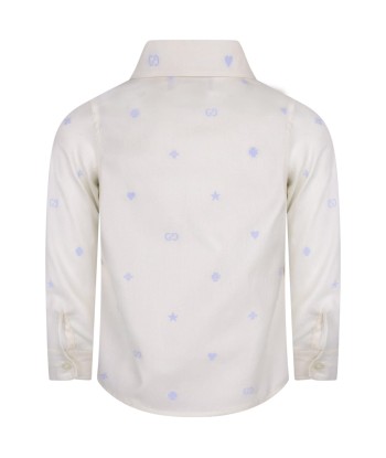 GUCCI Baby Boys Cotton Oxford Shirt Dans la société mordern