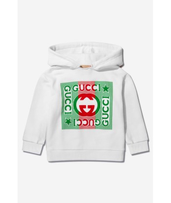 Gucci Baby Unisex Cotton Logo Hoodie une grave pollution 