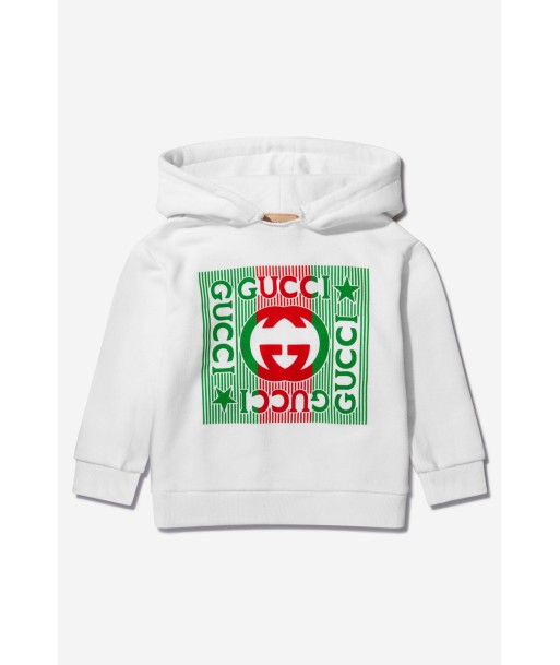 Gucci Baby Unisex Cotton Logo Hoodie une grave pollution 