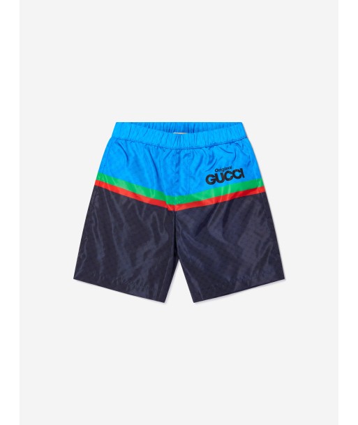 Gucci Boys Band Logo Swim Shorts Toutes les collections ici