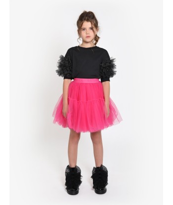 Monnalisa Girls Tulle Skirt in Pink 2024