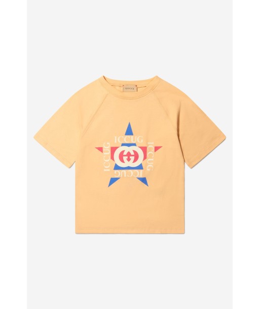 Gucci Unisex Cotton Jersey Star Logo T-Shirt chez Cornerstreet bien 