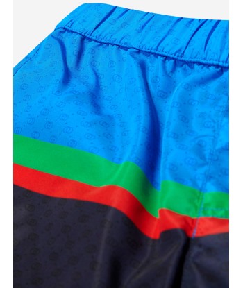 Gucci Boys Band Logo Swim Shorts Toutes les collections ici