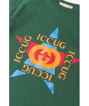 Gucci Unisex Cotton Jersey Star Logo T-Shirt plus qu'un jeu 