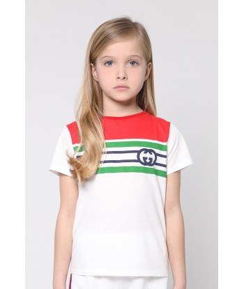 Gucci Baby Boys Cotton Jersey Logo T-Shirt destockage