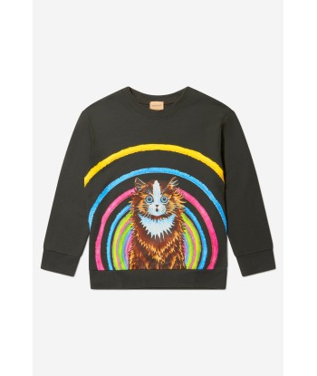 Gucci Unisex Cotton Hypnotic Cat Sweatshirt la chaussure