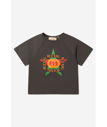 Gucci Baby Unisex Cotton Jersey Star Logo T-Shirt Les êtres humains sont 