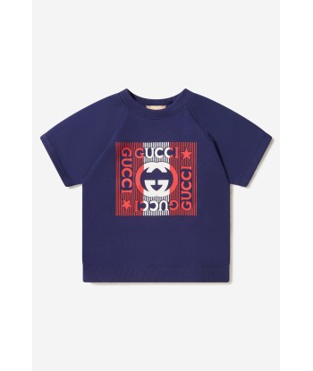 Gucci Baby Unisex Cotton Short Sleeve Sweatshirt ouvre sa boutique