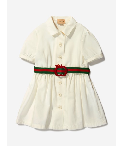 Gucci Girls Organic Cotton Shirt Dress acheter