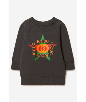 Gucci Baby Unisex Cotton Logo Sweatshirt Par le système avancé 