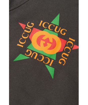 Gucci Baby Unisex Cotton Logo Sweatshirt Par le système avancé 