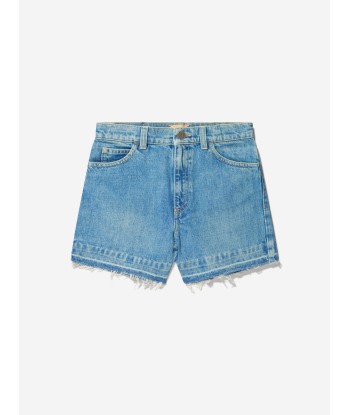 Gucci Girls Organic Cotton Denim Shorts sur le site 