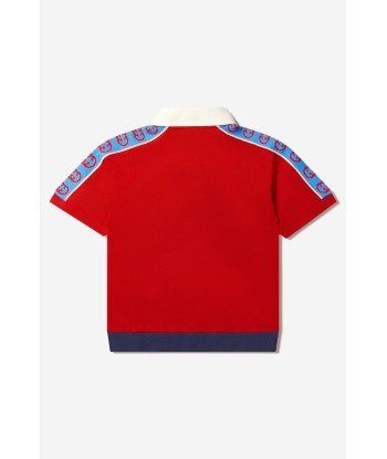 Gucci Boys Cotton Branded Polo Shirt des créatures d'habitude