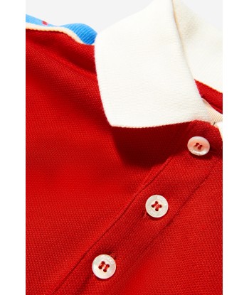 Gucci Boys Cotton Branded Polo Shirt des créatures d'habitude