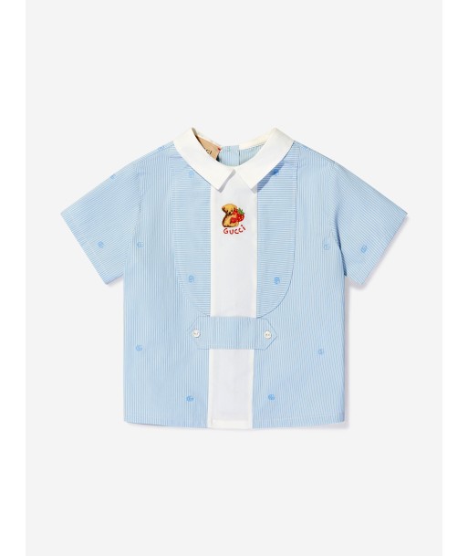 Gucci Baby Boys Embroidered Shirt soldes