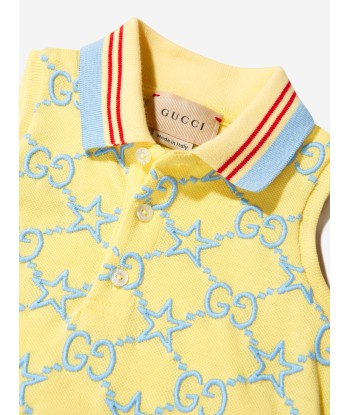 Gucci Baby Unisex Cotton Sleeveless Romper 2 - 3 jours ouvrés.