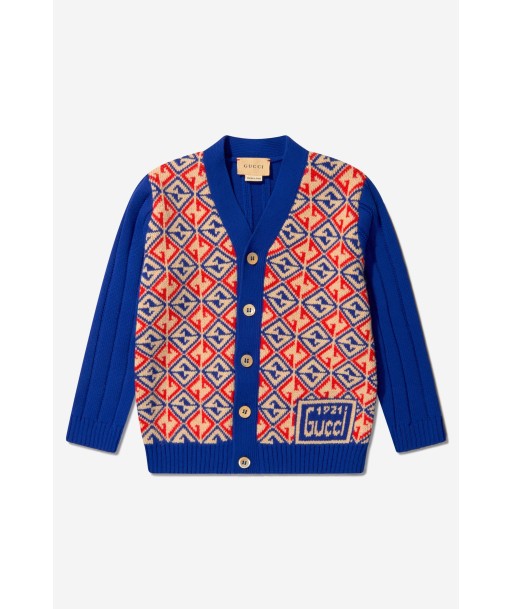 Gucci Boys Cotton and Wool Cardigan 50-70% off 