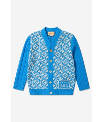 Gucci Boys Cotton and Wool Cardigan vous aussi creer 