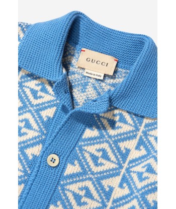 Gucci Baby Boys Cotton And Wool Cardigan de technologie