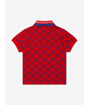 Gucci Boys Cotton GG Polo Shirt à prix réduit toute l'année