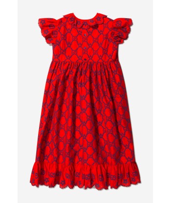 Gucci Girls GG And Stars Embroide Dress les muscles