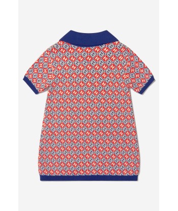 Gucci Girls Cotton Geometric Polo Dress est présent 