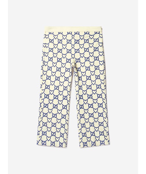 Gucci Girls Embroidered GG Trousers de technologie