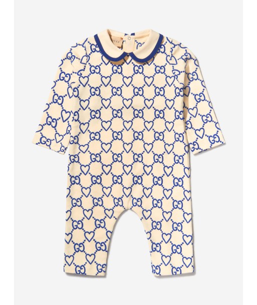 Gucci Baby Unisex GG Logo Romper hantent personnes