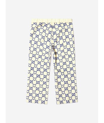 Gucci Girls Embroidered GG Trousers de technologie