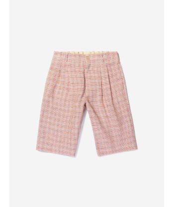 Gucci Girls Linen Bermuda Shorts Profitez des Offres !