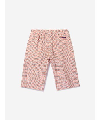 Gucci Girls Linen Bermuda Shorts Profitez des Offres !