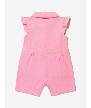 Gucci Baby Girls Cotton Cherry Logo Romper Comparez plus de prix