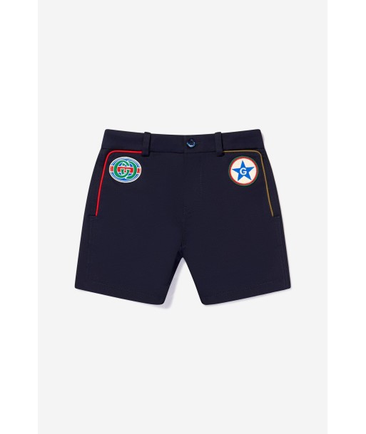 Gucci Boys Gabardine Logo Shorts le concept de la Pate a emporter 