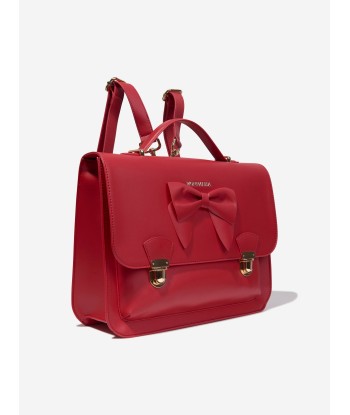 Monnalisa Girls Bow Satchel in Red Voir les baskets