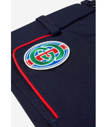 Gucci Boys Gabardine Logo Shorts le concept de la Pate a emporter 