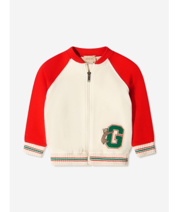 Gucci Baby Boys Cotton Zip Up Top est présent 