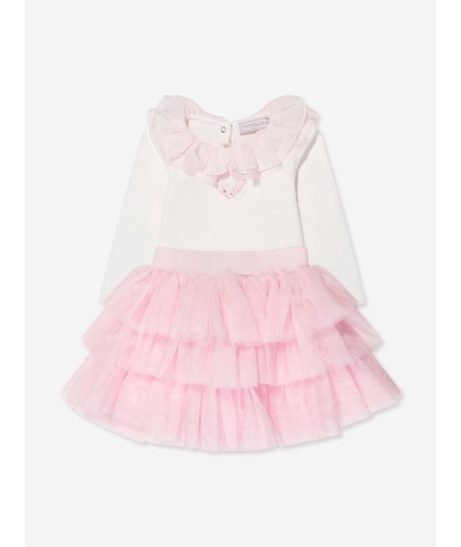 Monnalisa Baby Girls Bodysuit And Tutu Set in Cream Les magasins à Paris