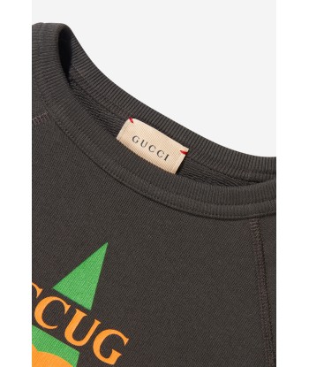 Gucci Unisex Cotton Logo Sweatshirt Les magasins à Paris et en Île-de-France