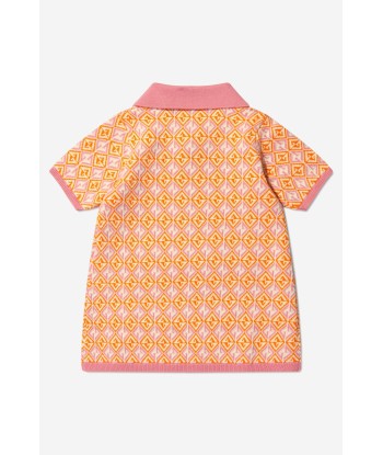 Gucci Baby Girls Cotton Knitted Geometric Dress Profitez des Offres !