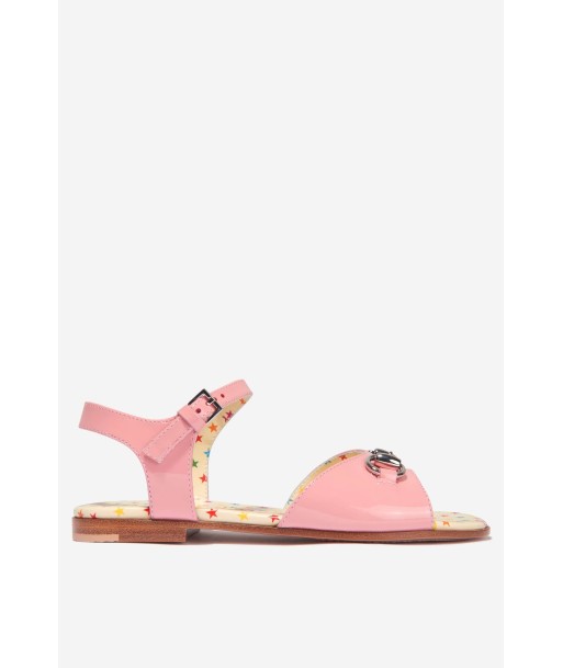 Gucci Girls Leather Horsebit Sandals chez Cornerstreet bien 