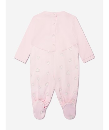 Monnalisa Baby Girls Crystal Babygrow in Pink 2024