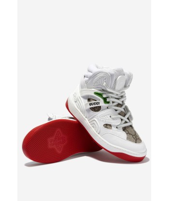 Gucci Unisex Logo Basket Trainers Par le système avancé 