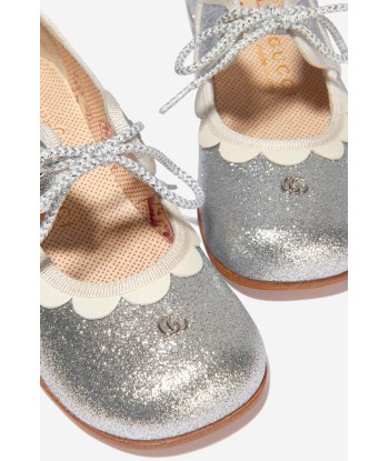 Gucci Girls Glitter Lace Up Shoes ouvre sa boutique