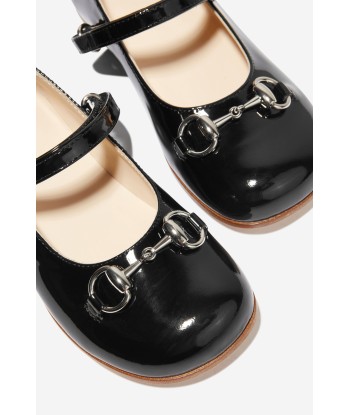 Gucci Girls Patent Leather Horsebit Shoes l'évolution des habitudes 