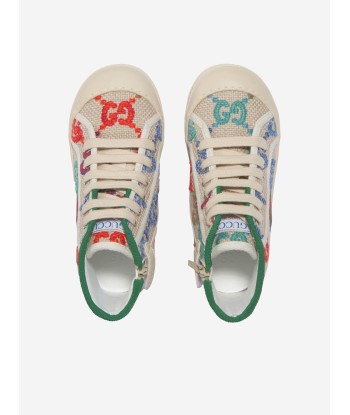 Gucci Unisex GG High Top Tennis Trainers acheter en ligne