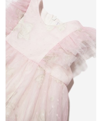 Monnalisa Baby Girls Sleeveless Tulle Dress in Pink la livraison gratuite