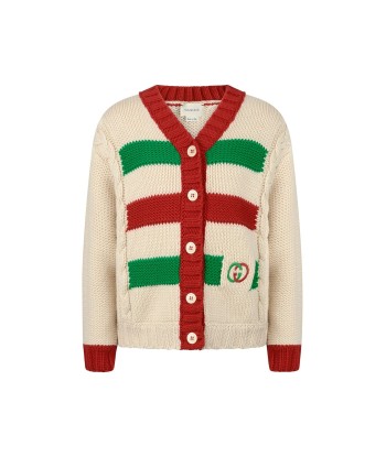 GUCCI Girls wool knitted cardigan Par le système avancé 